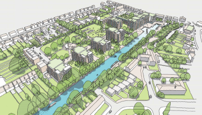 Councillors consider major plans for Slough canal basin